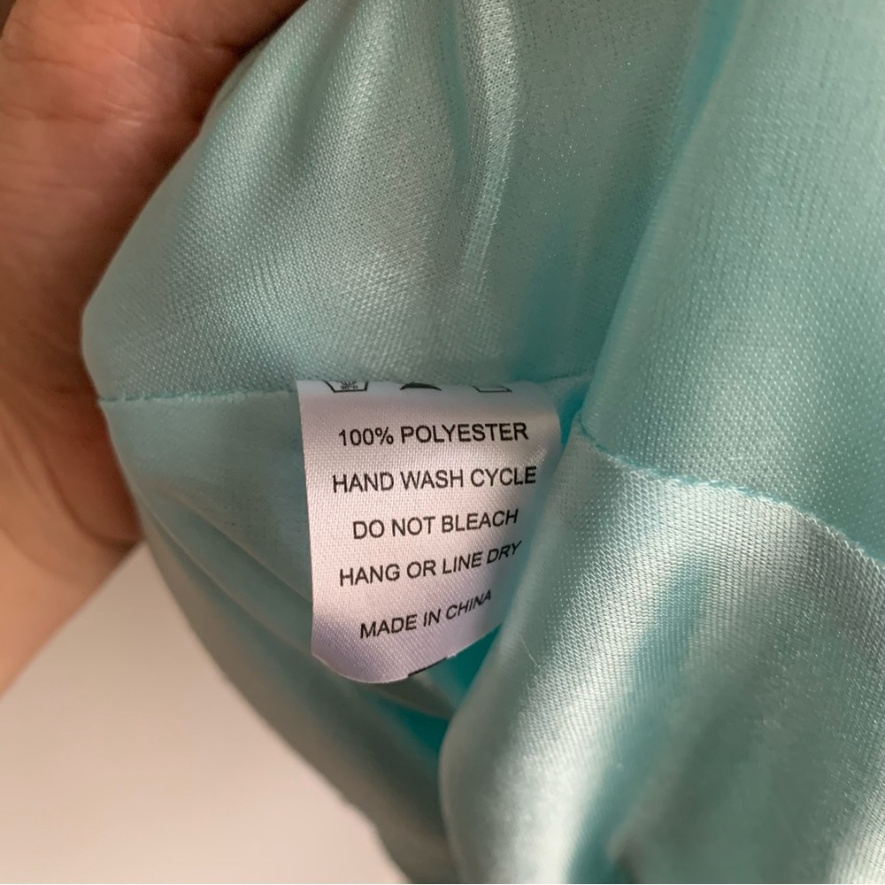 Honey Tulip slip dress blue size medium - Picture 6 of 8